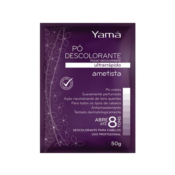 Pó Descolorante Yamá Ametista 50gr Pó Descolorante Yamá Ametista 50gr