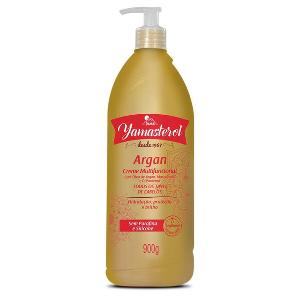 Creme Multifuncional Yamasterol Óleo de Argan e Macadâmia 900gr Creme Multifuncional Yamasterol Óleo de Argan e Macadâmia 900gr
