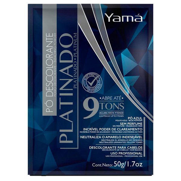 Pó Descolorante Yamá Platinado 50gr Pó Descolorante Yamá Platinado 50gr