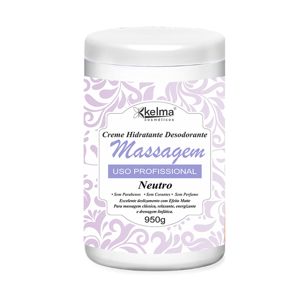 Creme de Massagem Kelma Corporal Neutro 950gr Creme de Massagem Kelma Corporal Neutro 950gr