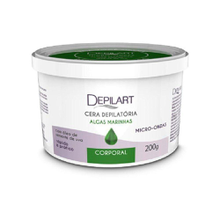 Cera Depilatória Depilart para Micro-ondas Algas Marinhas 200gr Cera Depilatória Depilart para Micro-ondas Algas Marinhas 200gr
