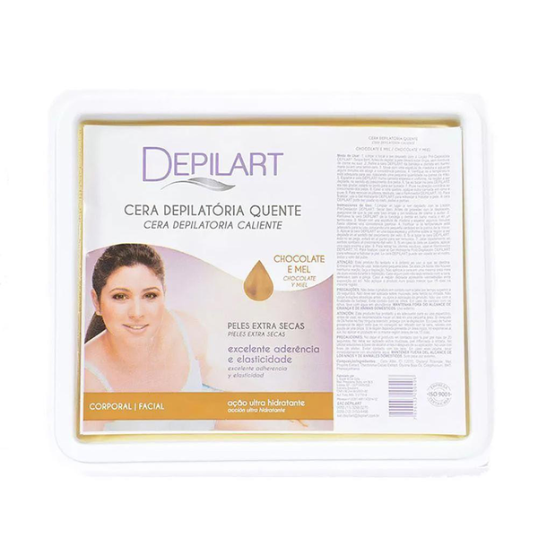 Cera Quente Depilatória Depilart Chocolate e Mel 1kg Cera Quente Depilatória Depilart Chocolate e Mel 1kg