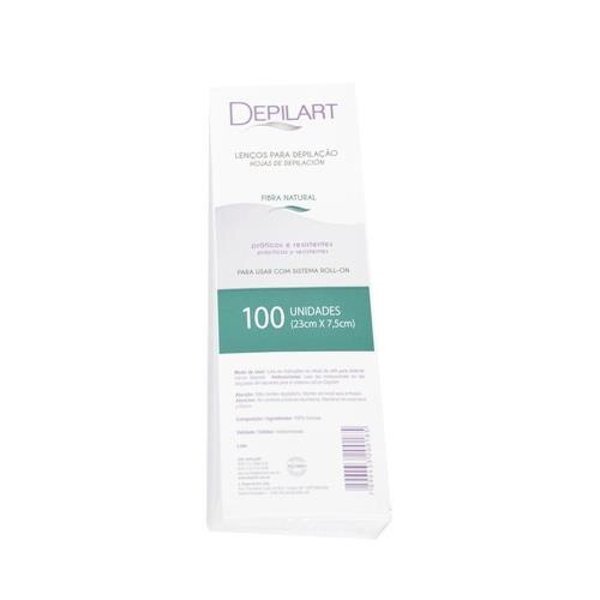Lenços para Depilação Depilart 100un Lenços para Depilação Depilart 100un