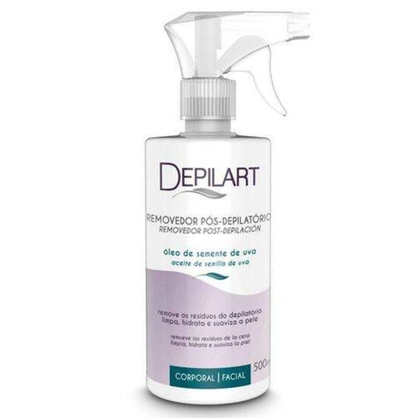 Removedor Depilart Pós-Depilatório Óleo de Semente de Uva 500ml Removedor Depilart Pós-Depilatório Óleo de Semente de Uva 500ml