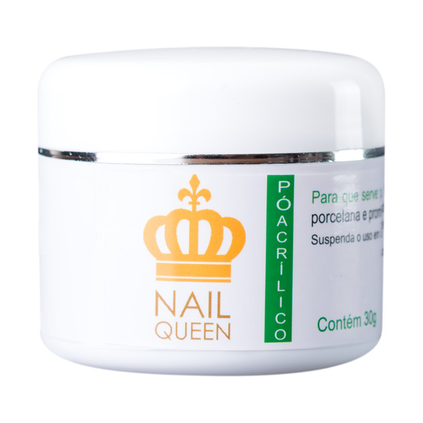 Pó Acrílico Nail Queen para Alongamento de Unhas Pink 30gr Pó Acrílico Nail Queen para Alongamento de Unhas Pink 30gr