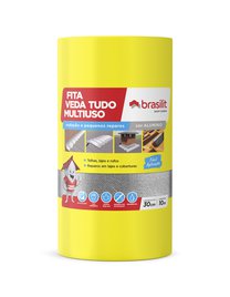 Fita Veda Tudo Multiuso 30cmx10m Brasilit Fita Veda Tudo Multiuso 30cmx10m Brasilit