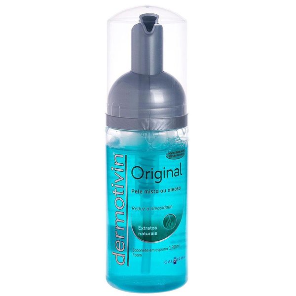 Sabonete Dermotivin Original espuma, 1 unidade com 130mL Sabonete Dermotivin Original espuma, 1 unidade com 130mL