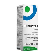 Thealoz Duo caixa com 1 frasco gotejador com 10mL de solução de uso oftálmico Thealoz Duo caixa com 1 frasco gotejador com 10mL de solução de uso oftálmico