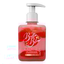 Gel Hidratante e Aromatizante Corpo e Virilha Morango 300g - Bella Femme Gel Hidratante e Aromatizante Corpo e Virilha Morango 300g - Bella Femme