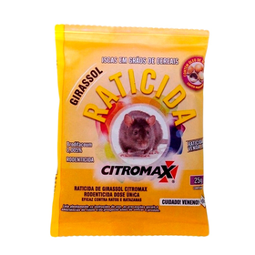 Raticida Citromax sachê 25g Girassol Raticida Citromax sachê 25g Girassol