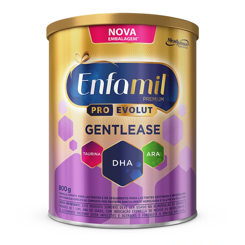 Fórmula Infantil Enfamil Gentlease Premium Pro Evolut 800g Fórmula Infantil Enfamil Gentlease Premium Pro Evolut 800g
