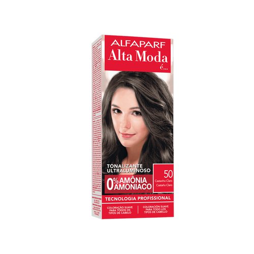 Tonalizante Sobre Ton Alfaparf Alta Moda Nº 50 Castanho Claro Tonalizante Sobre Ton Alfaparf Alta Moda Nº 50 Castanho Claro