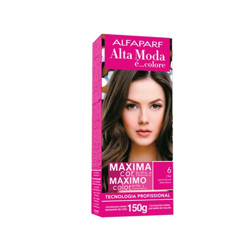 Tintura Creme Alfaparf Alta Moda é Colore Nº 6 Louro Escuro Tintura Creme Alfaparf Alta Moda é Colore Nº 6 Louro Escuro