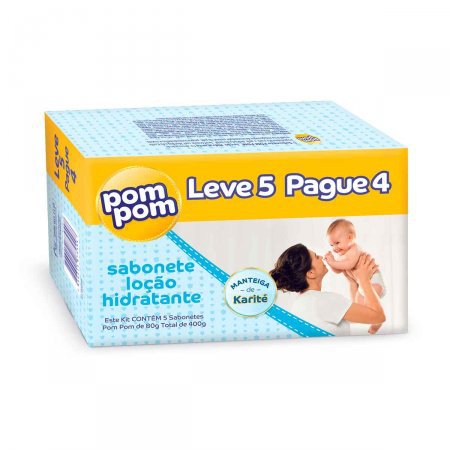 Sabonete Pom Pom - Leve 5 Pague 4 Sabonete Pom Pom - Leve 5 Pague 4