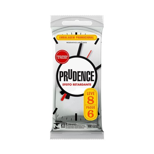Preservativo Lubrificado Efeito Retardante Prudence Leve 8 Pague 6 Preservativo Lubrificado Efeito Retardante Prudence Leve 8 Pague 6