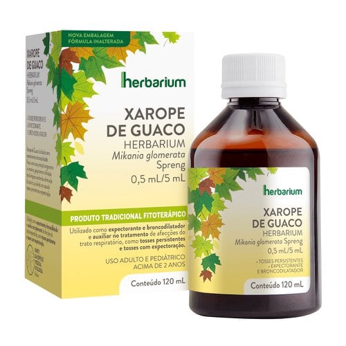Xarope de Guaco Herbarium 120ml Xarope de Guaco Herbarium 120ml