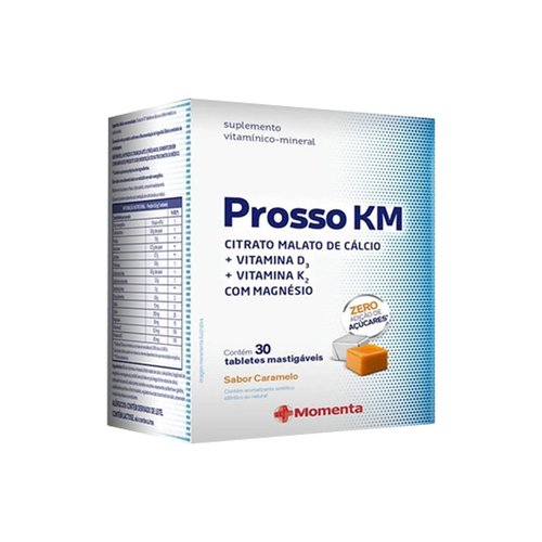 Prosso Km Sabor Caramelo 30 Tabletes Prosso Km Sabor Caramelo 30 Tabletes
