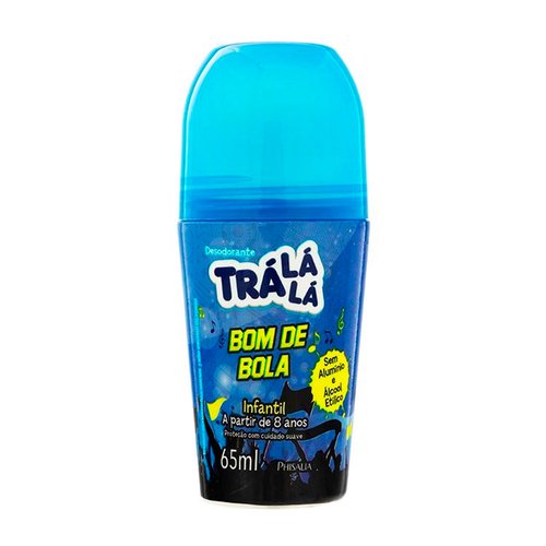 Desodorante Roll-on Trá Lá Lá Kids Bom de Bola 65ml Desodorante Roll-on Trá Lá Lá Kids Bom de Bola 65ml