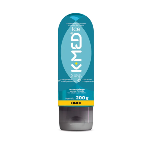 Gel Lubrificante Íntimo K-Med Ice 200g Gel Lubrificante Íntimo K-Med Ice 200g