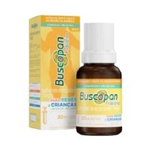 Buscopan Pediátrico 10mg/mL, frasco gotejador com 20mL de solução de uso oral + seringa dosadora Buscopan Pediátrico 10mg/mL, frasco gotejador com 20mL de solução de uso oral + seringa dosadora