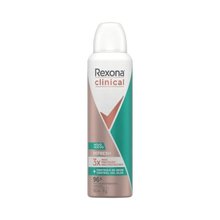 Desodorante Antitranspirante Feminino Rexona Clinical Refresh +Controle de Odor aerossol com 150mL Desodorante Antitranspirante Feminino Rexona Clinical Refresh +Controle de Odor aerossol com 150mL
