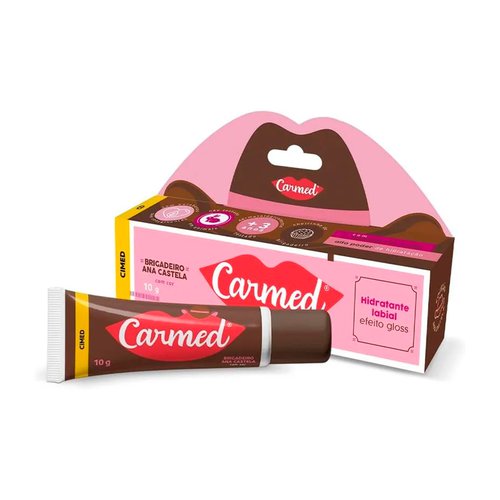 Hidratante Labial Carmed Brigadeiro Ana Castela 10g Hidratante Labial Carmed Brigadeiro Ana Castela 10g