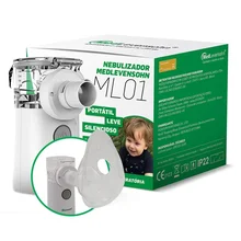 Inalador Nebulizador Medlevensohn ML01 Portatil Inalador Nebulizador Medlevensohn ML01 Portatil
