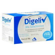 Digeliv 400galu, 30 Sachês 2G de Pó de Uso Oral Digeliv 400galu, 30 Sachês 2G de Pó de Uso Oral