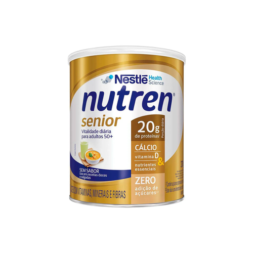 Complemento Alimentar Nestlé Nutren Senior Zero Adição de Açúcar Sem Sabor 370g Complemento Alimentar Nestlé Nutren Senior Zero Adição de Açúcar Sem Sabor 370g