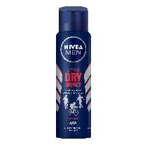 Desodorante Antitranspirante Aerosol Nivea Men Dry Impact 150ml Desodorante Antitranspirante Aerosol Nivea Men Dry Impact 150ml