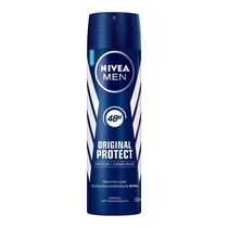 Desodorante Antitranspirante Aerosol Nivea Men Original Protect 150ml Desodorante Antitranspirante Aerosol Nivea Men Original Protect 150ml