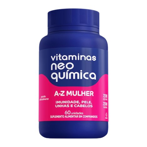 Vitamina Neo Química A-Z Mulher 60 comprimidos Vitamina Neo Química A-Z Mulher 60 comprimidos