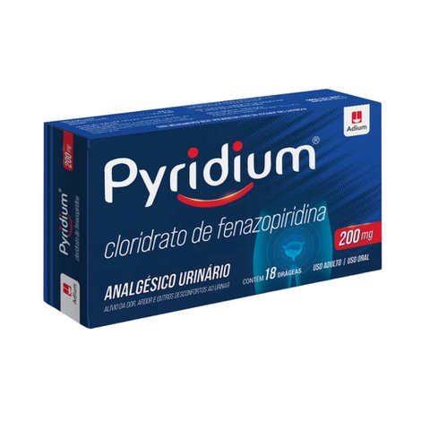 Pyridium 200mg 18 Drágeas Pyridium 200mg 18 Drágeas