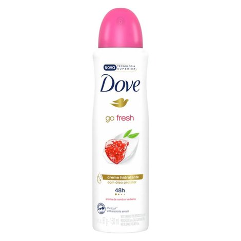 Desodorante Antitranspirante Aerosol Dove Go Fresh Romã e Verbana 150ml Desodorante Antitranspirante Aerosol Dove Go Fresh Romã e Verbana 150ml