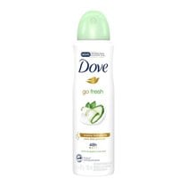 Desodorante Antitranspirante Aerossol Dove Go Fresh Pepino e Chá Verde 150ml Desodorante Antitranspirante Aerossol Dove Go Fresh Pepino e Chá Verde 150ml