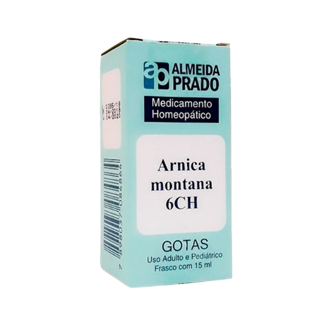 Arnica Montana 6CH Almeida Prado Gotas 15ml Arnica Montana 6CH Almeida Prado Gotas 15ml