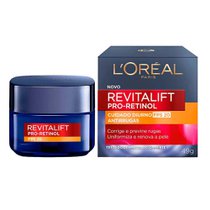 Hidratante Facial Anti-idade L'Oréal Paris Revitalift Pro-Retinol Cuidado Diurno FPS20 49g Hidratante Facial Anti-idade L'Oréal Paris Revitalift Pro-Retinol Cuidado Diurno FPS20 49g