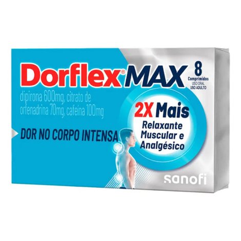 Dorflex Max 8 comprimidos Dorflex Max 8 comprimidos