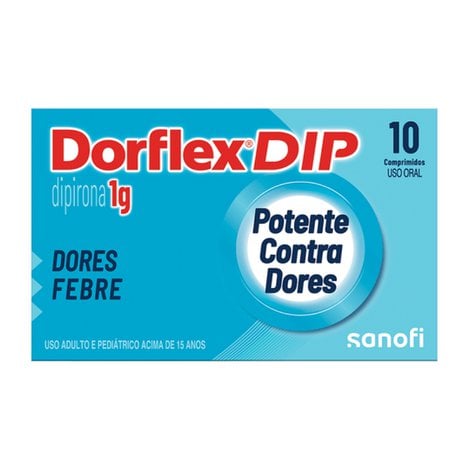 Dorflex Dip 1g 10 comprimidos Dorflex Dip 1g 10 comprimidos