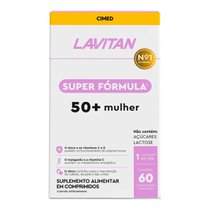 Suplemento Alimentar Lavitan Super Fórmula 50+ Mulher 60 comprimidos revestidos Suplemento Alimentar Lavitan Super Fórmula 50+ Mulher 60 comprimidos revestidos