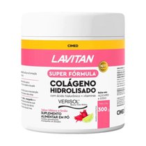 Super Fórmula Colágeno Hidrolisado Lavitan Sabor Limão e Hibisco 300g Super Fórmula Colágeno Hidrolisado Lavitan Sabor Limão e Hibisco 300g