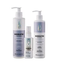 Kit Hidratei Rotina Antifrizz Shampoo 250ml + Condicionador 200ml + Controle Absoluto 60ml Kit Hidratei Rotina Antifrizz Shampoo 250ml + Condicionador 200ml + Controle Absoluto 60ml