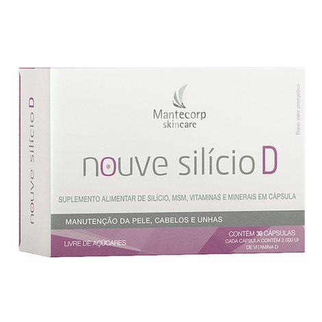 Nouve Silício D 30 cápsulas Nouve Silício D 30 cápsulas