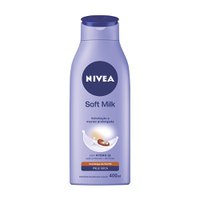 Loção Deo-hidratante Corporal Nivea Soft Milk Pele Seca 400mL Loção Deo-hidratante Corporal Nivea Soft Milk Pele Seca 400mL