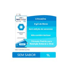 Nutrição Enteral e Oral Isosource 1.5 Sem Sabor 1L Nutrição Enteral e Oral Isosource 1.5 Sem Sabor 1L