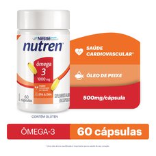 Suplemento Alimentar Nutren Ômega 3, 60 Cápsulas Suplemento Alimentar Nutren Ômega 3, 60 Cápsulas