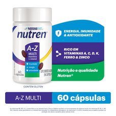 Suplemento Alimentar Nutren A-Z Multivitamínico 60 Cápsulas Suplemento Alimentar Nutren A-Z Multivitamínico 60 Cápsulas