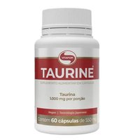 Taurine Vitafor frasco com 60 cápsulas Taurine Vitafor frasco com 60 cápsulas
