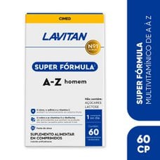 Lavitan Super Formula Homem 60 Comprimidos Revestidos Lavitan Super Formula Homem 60 Comprimidos Revestidos
