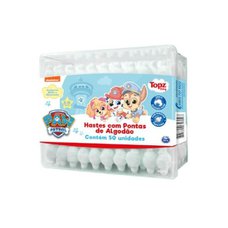 Hastes Flexíveis Cremer Topz Baby Patrulha Canina, 50 unidades Hastes Flexíveis Cremer Topz Baby Patrulha Canina, 50 unidades